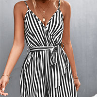 Ella | Vibrant Striped Playsuit